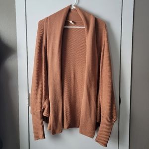 Dolman cardigan sweater